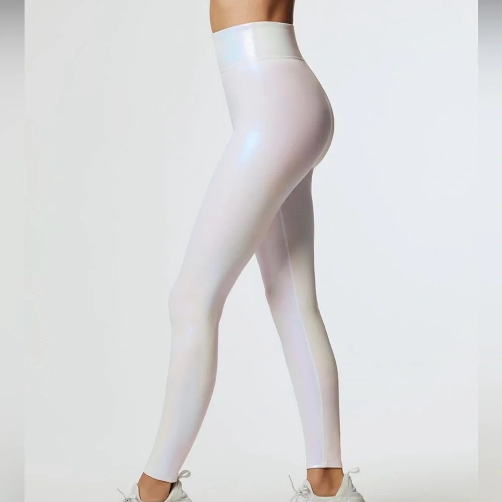 Carbon 38 takara shine white leggings xs - Picture 1 of 6